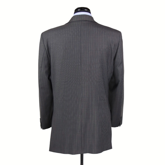 Jack Victor Collection 100's Wool Suit Gray 42L - Picture 5 of 8